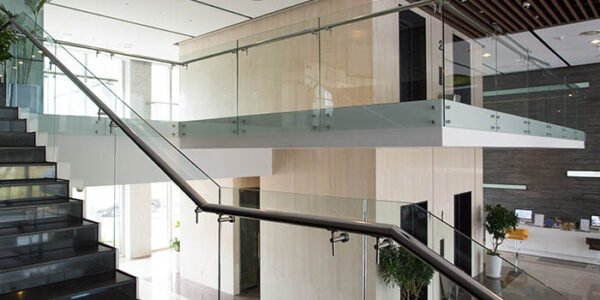 Stair Glass Railing