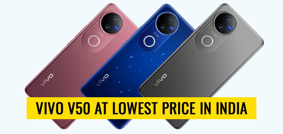 Vivo V50 at Lowest Price in India